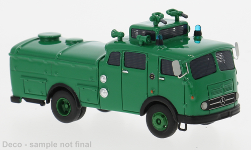 BoS Mercedes LP 1413/36 (1966) "Polizei" grün (87846)