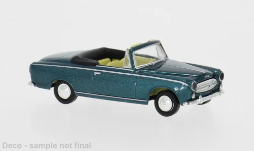 Brekina Peugeot 403 Cabrio türkisgrün