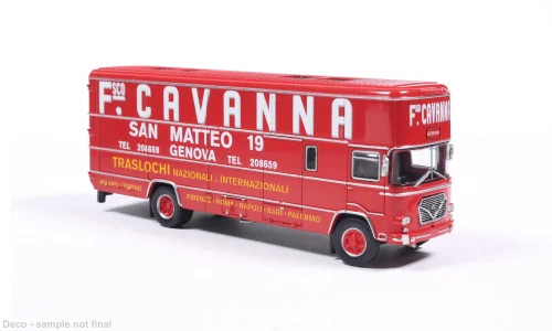 Brekina OM 150 Rolfo Cavanna Renntransporter