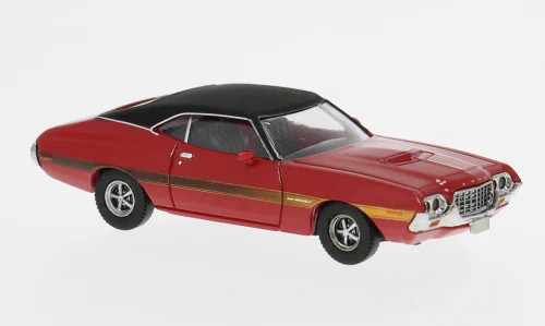 Brekina Ford Gran Torino Sport 1969 rot/schwarz