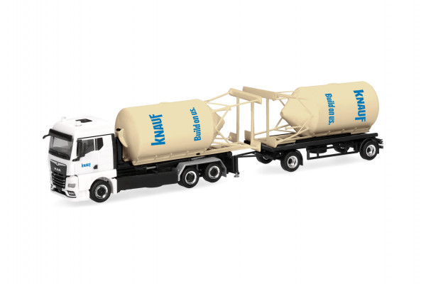 Herpa MAN TGX GM Silosteller-Hängerzug "Knauf"