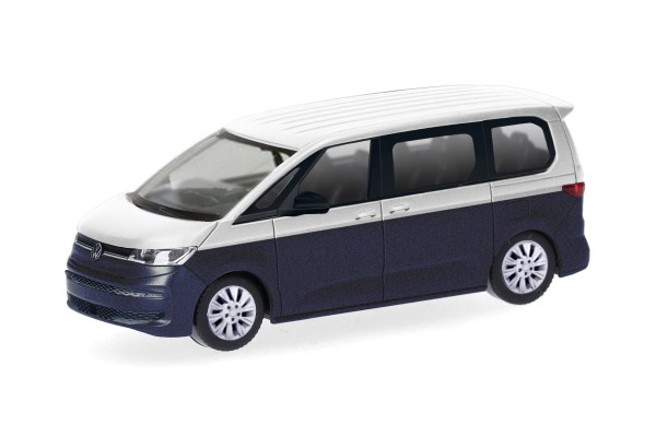Herpa VW Multivan Bi-Color, candyweiß-starlightblue