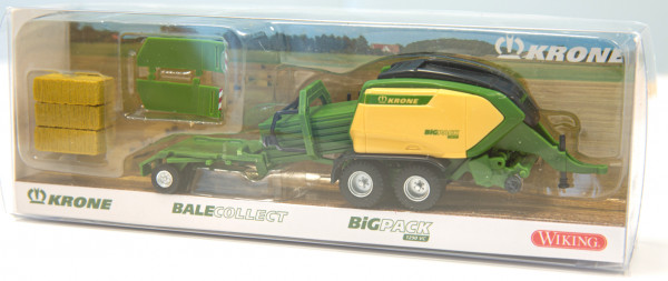 Wiking-Werbe:Krone BiGPack 1290 VC mit BaleCollect