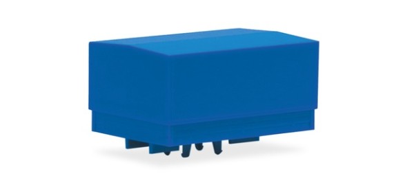 Herpa Zubehör 10ft Container mit Platte enzianblau (THW) (2 Stück)