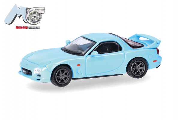Herpai MicroCity: Mazda RX-7, blau