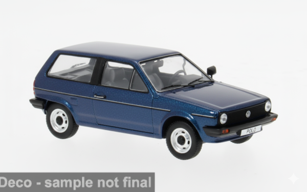 IXO VW Polo II (1981) dunkelblau (CLC615)