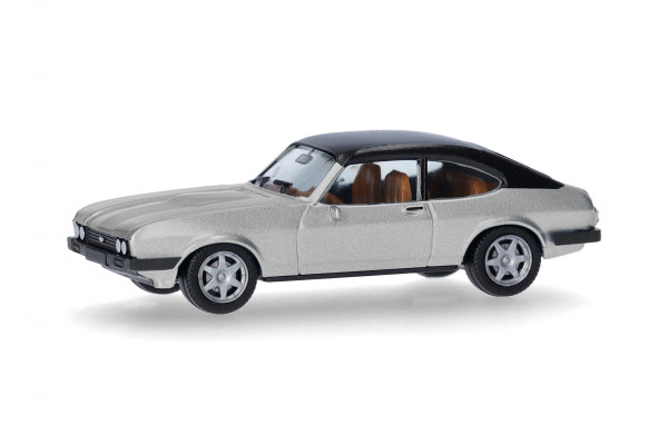 Herpa Ford Capri Vinyldach, stratossilber
