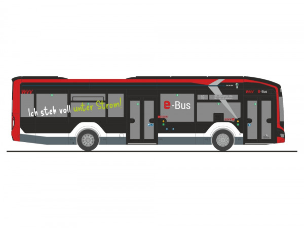 Rietze MAN Lion´s City 12 E Würzburger Straßenbahn