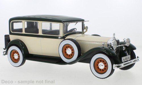 MCG Mercedes Typ Nürburg 460/460 K (W08) (1928) beige/dunkelgrün (18410)