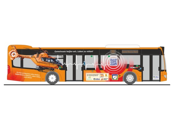 Rietze:MB Citaro ´15 "rebus Rostock - Rettungsbus"