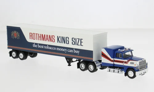 Brekina Ford LTL 9000 Koffersattelzug "Rothmans"