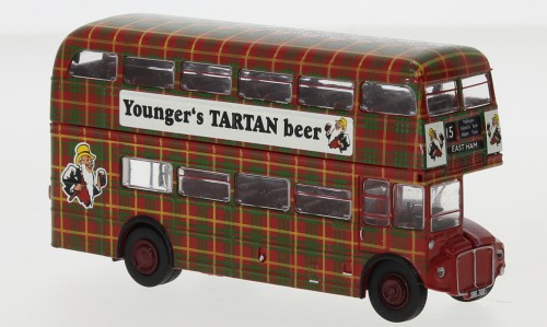 Brekina: AEC Routemaster (1960) "Younger´s Tartan beer" (61107)