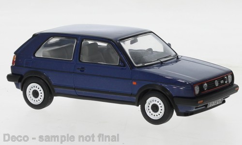 IXO VW Golf GTI (MKII) metallic-blau 1984 (CLC499)