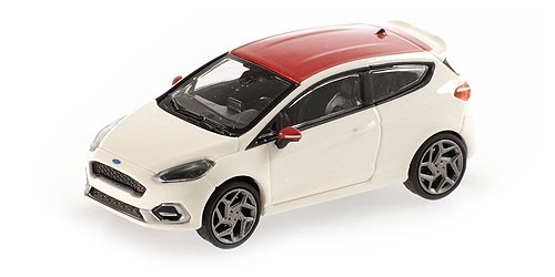 Minichamps Ford Fiesta ST weiß/Dach rot (870087102)