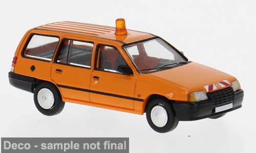 PCX87 Opel Kadett E Caravan (1985) orange (kommunal) (871456)