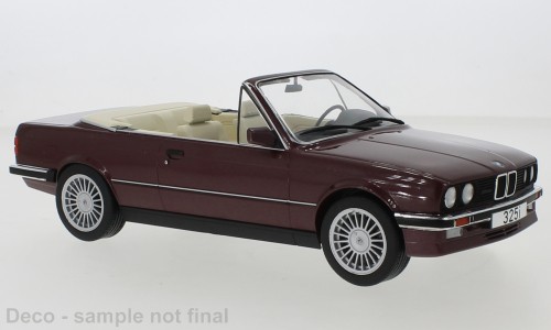 MCG BMW 325i (E30) Cabriolet (1985) dunkelrot-met. (18380)