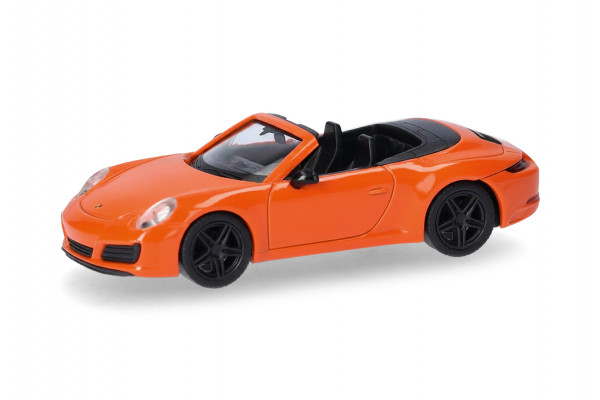 Herpa Porsche 911 C2 Cabrio, gulforange