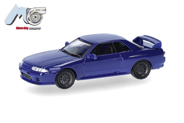 Herpa Nissan Skyline GTR32, blau