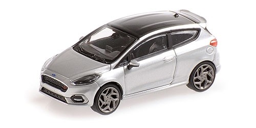 Minichamps Ford Fiesta ST silber/Dach schwarz (870087101)