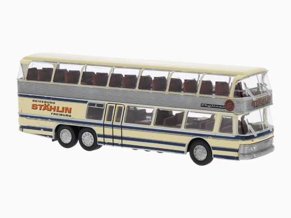 Brekina Neoplan NH22 DD des Reisebüros Stählin aus Freiburg