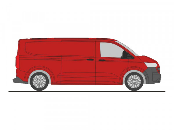 Rietze:VW Transporter T7 Kasten LR FD intensive red