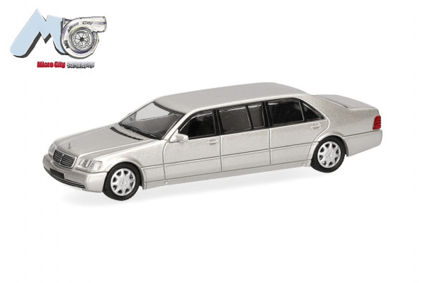Herpa MicroCity: Mercedes-Benz S600 Pullmann, champagner