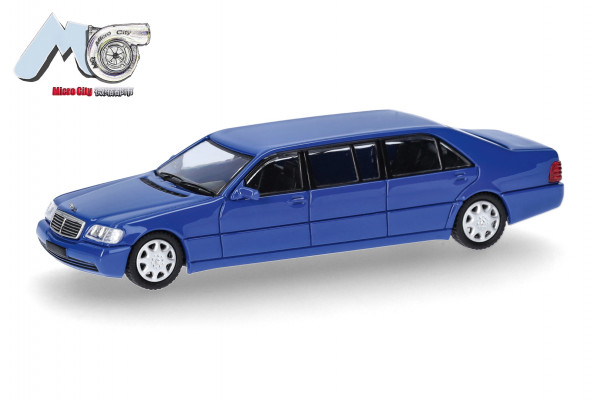 Herpa Mercedes-Benz S600 Pullmann, blau