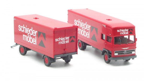 Wiking-Werbe:MB LP 1313 Möbel-Hz. (Ackermann) "Schieder Möbel"