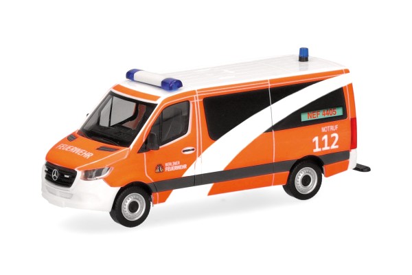Herpa MB Sprinter 18 Bus FD "Berliner Feuerwehr/Notarzt"