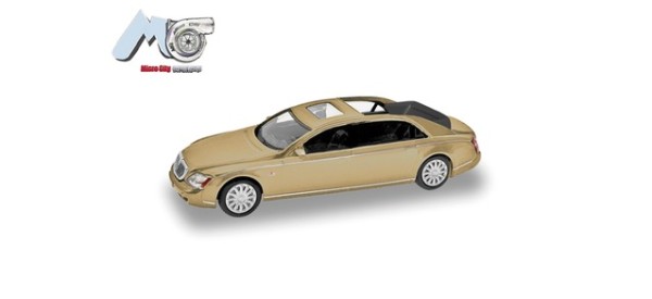 Herpa MicroCity: Maybach 62S gold (2002-2013)