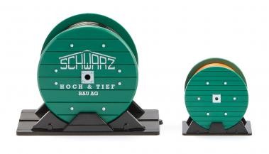 Wiking Zubehörpackung Kabeltrommeln "Schwarzbau" (001836)