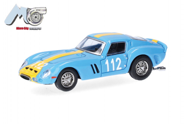 Herpa MicroCity: Ferrari 250 GTO "112" blau
