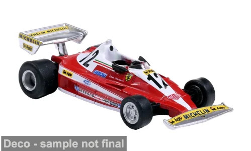 Brekina Ferrari 312 T2 mit Gilles Villeneuve, GPs Brasilien/Argentinien ´78