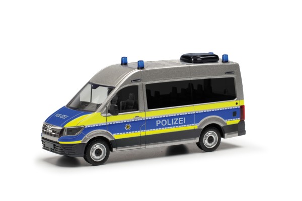 Herpa MAN TGE Bus Hochdach "Mobile Wache Polizei Baden-Württemberg"