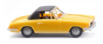 Wiking BMW 1600 GT Cabrio gelb (018748)