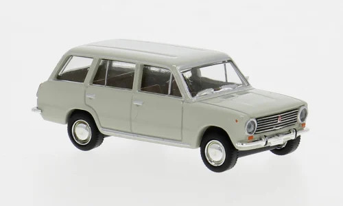 Brekina Fiat 124 Familiare grau