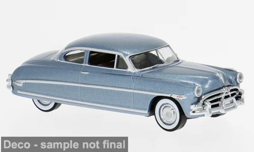 Brekina Hudson Hornet eisblau-metallic