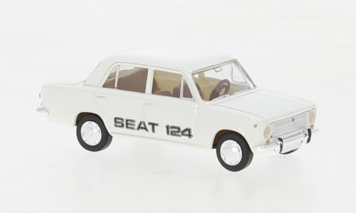 Brekina Seat 124 weiß (22419)
