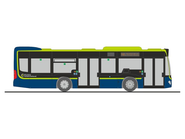 Rietze: Mercedes-Benz Citaro K´15 "Omnibusverkehr Reisberger - MVV"