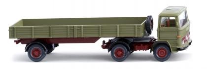 Wiking MB Pritschensattelzug schilfgrün (051003)