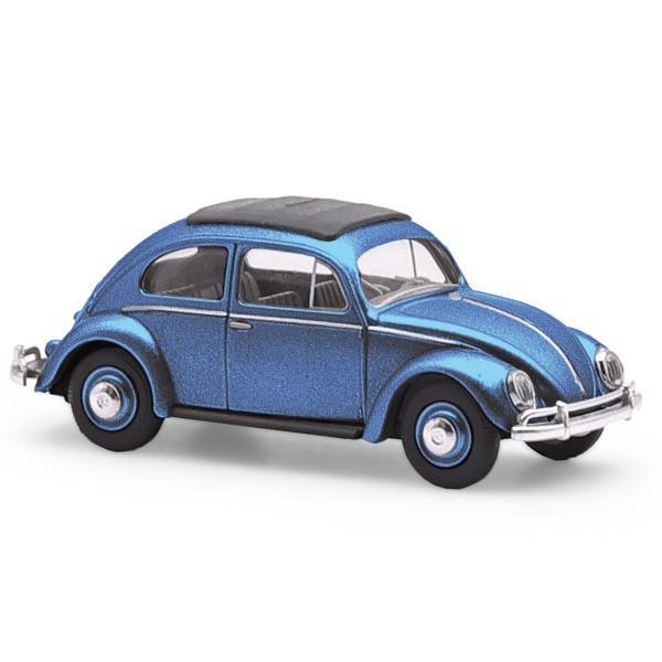 Busch VW Käfer Oval blau-met.
