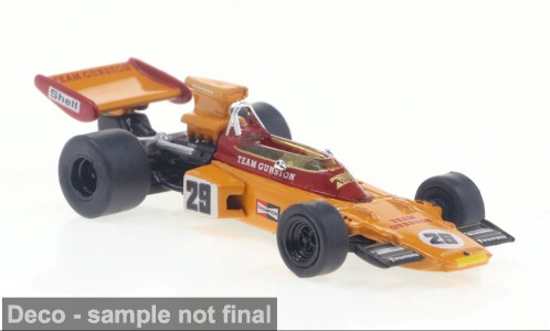 Brekina Lotus 72D "Gunston" von Ian Scheckter, GP Südafrika ´74