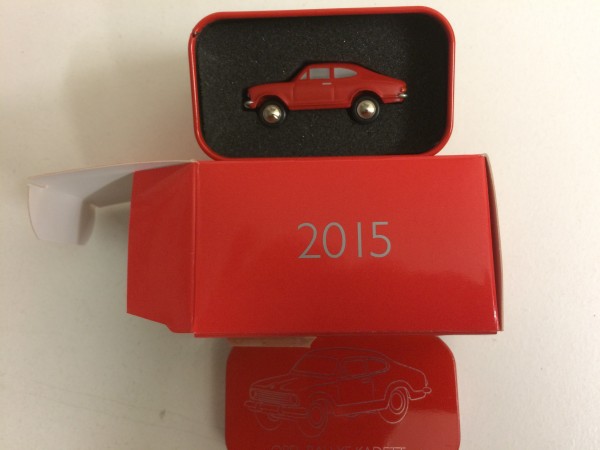 Schuco Pic. Opel Rallye Kadett rot "Jahresmodell 2015" in Blechdose