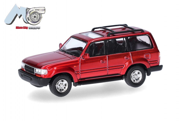 Herpa MicroCity Toyota Landcruiser 80, rot