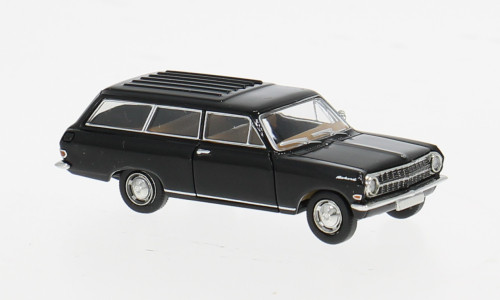 Brekina Opel Rekord A CarAVan in schwarz