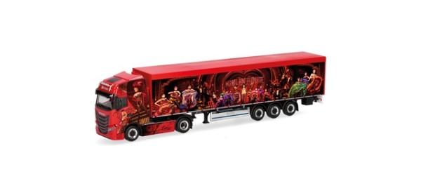 Herpa Iveco S-Way Schubboden-Sattelzug "Perrotti" (Italien)