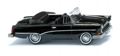 Wiking Opel Rekord P1 Cabrio schwarz (008038)