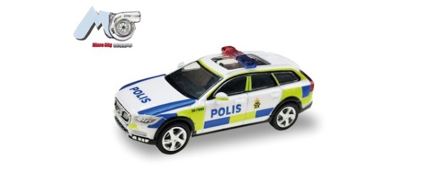Herpa MicroCity: Volvo V90 "Polis Schweden" (ab 2017) (S)