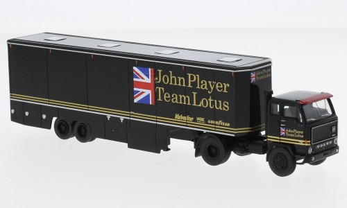 Brekina Volvo F89 Renntransporter "Lotus"