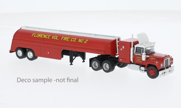 Brekina Mack RS fire car "Florence" (85812)